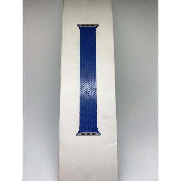 Apple Watch Braided Solo Loop Band 40mm Atlantic Blue Size 9 MY742FE/A NIB - Picture 3 of 7